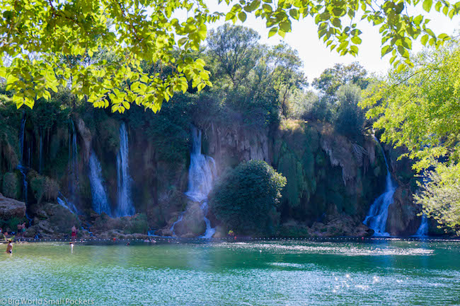 Bosnia, Kravice, Waterfalls