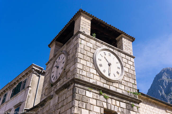 Montenegro, Kotor, Clock Tower
