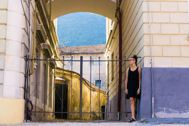 Romania, Brasov, Gate