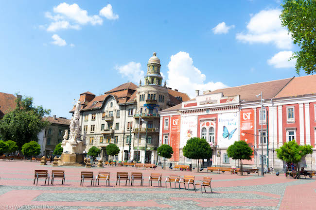 Romania, Timisoara, Square