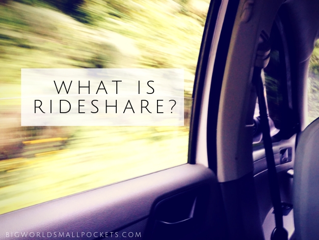 What is Rideshare?