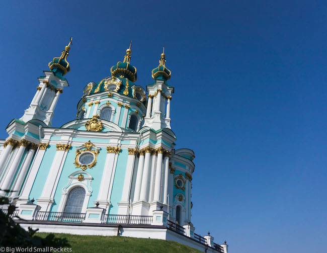 Ukraine, Kiev, St Andrew's Church