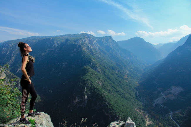 Lebanon, Aakkar, Me at Lookout