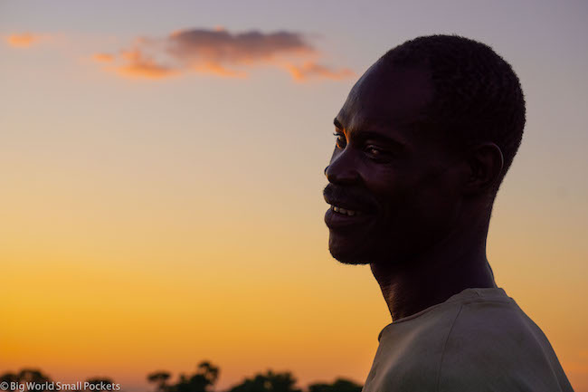 Botswana, Okavango Delta, Sunset Portrait