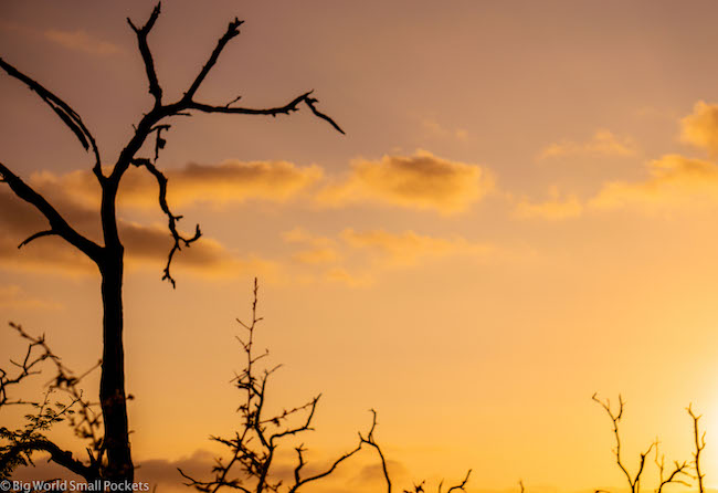 Africa, Swaziland, Sunset