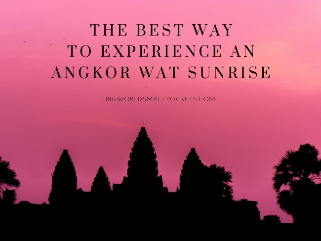 Angkor på Solopgang