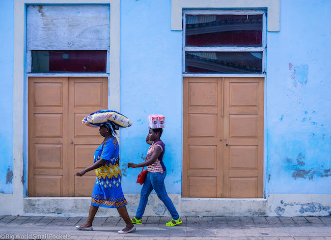 Mozambique, Inhambane, Women on Street