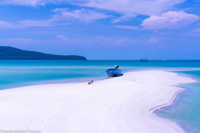 Cambodia, Koh Rong Sanloem, Sandbar