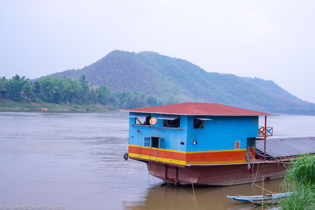 Chiang Rai to Luang Prabang, Mekong River, Boat