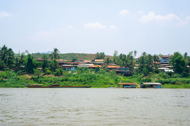 Chiang Rai to Luang Prabang, Mekong River, Village