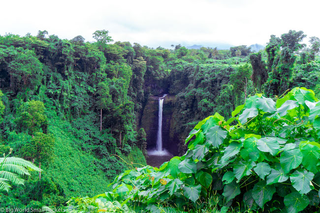 Samoa, Waterfall, Jungle View