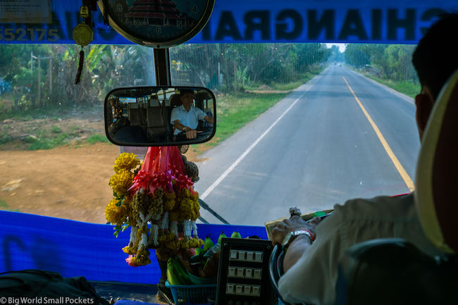 Thailand, Chiang Rai, Bus