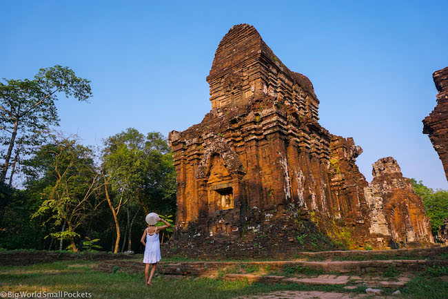 Vietnam, MySon, Me at Ruins