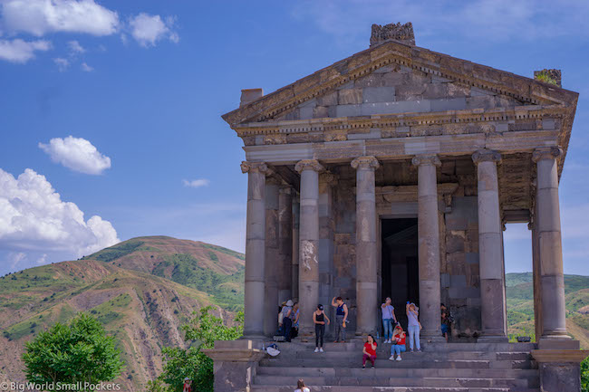 armenia travel blog Armenia, Garni, Temple