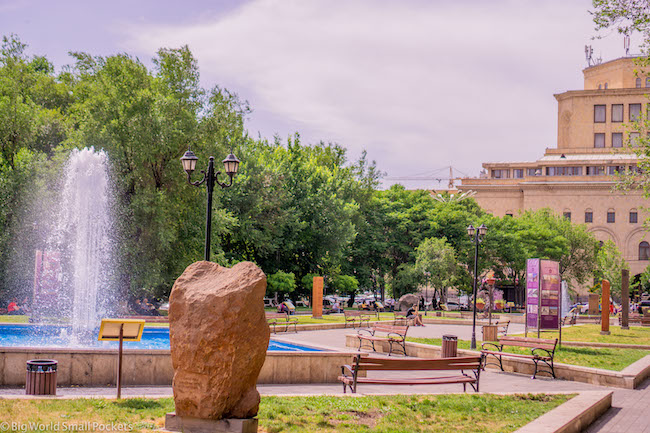 Armenia, Yerevan, Fountains
