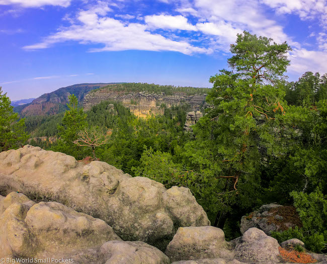 Czech Republic, Bohemian Switzerland, Landscape