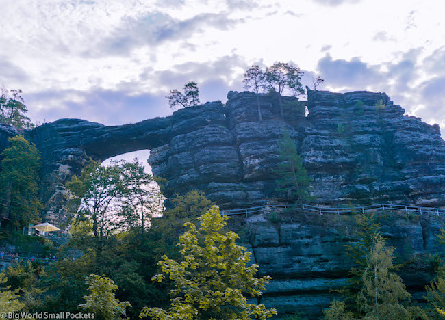 Czech Republic, Bohemian Switzerland, Sandstone Arch