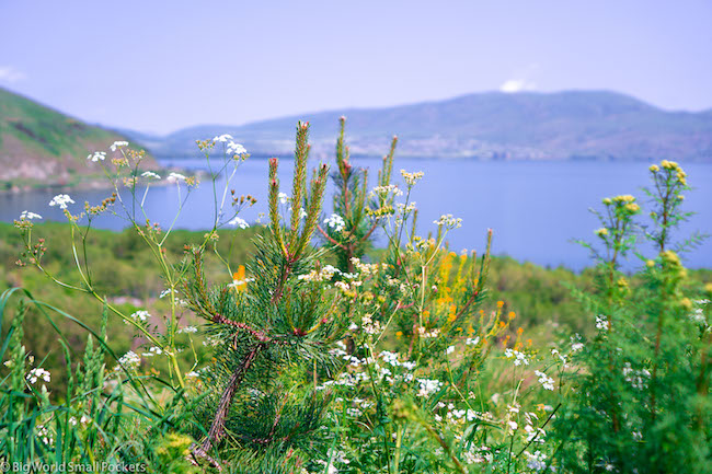 Armenia, Lake Sevan, View