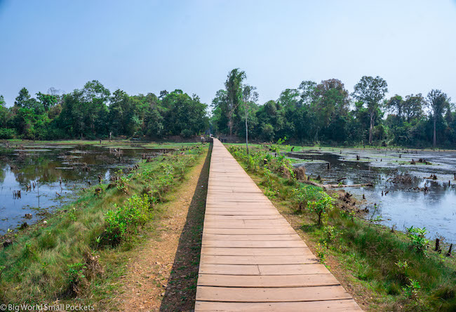 Cambodia, Angkor, Path