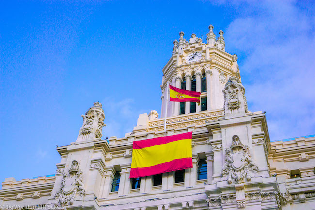 Madrid, Spain, Flag