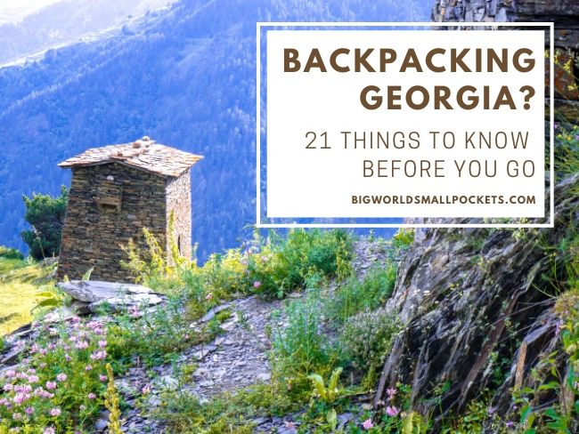 Backpacking Georgia