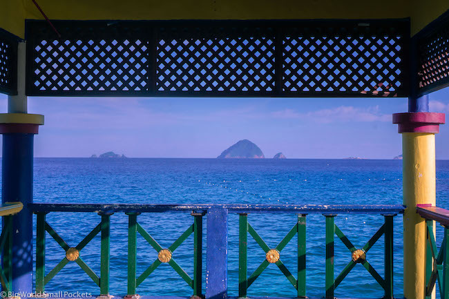 Malaysia, Pulau Kecil, Pier