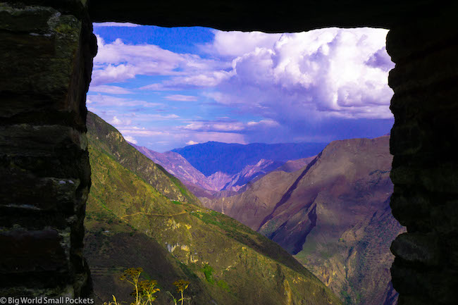 Peru, Choquequirao, Arch