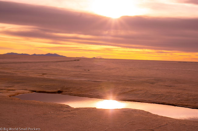 Bolivia, Uyuni Tour, Sunset