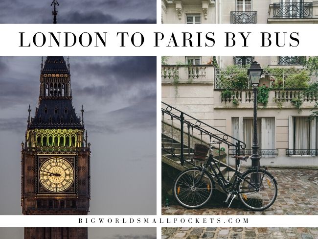 travel to paris from london by bus