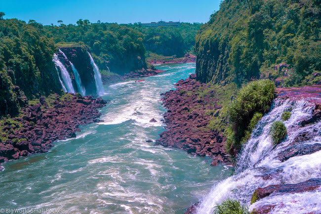 Argentina, Iguazu, Falls, Boat Ride Route