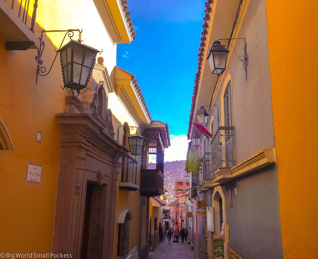 Bolivia, La Paz, Calle Jaen