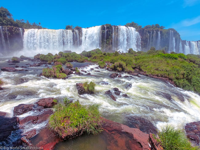 Brazil, Iguazu Falls, View