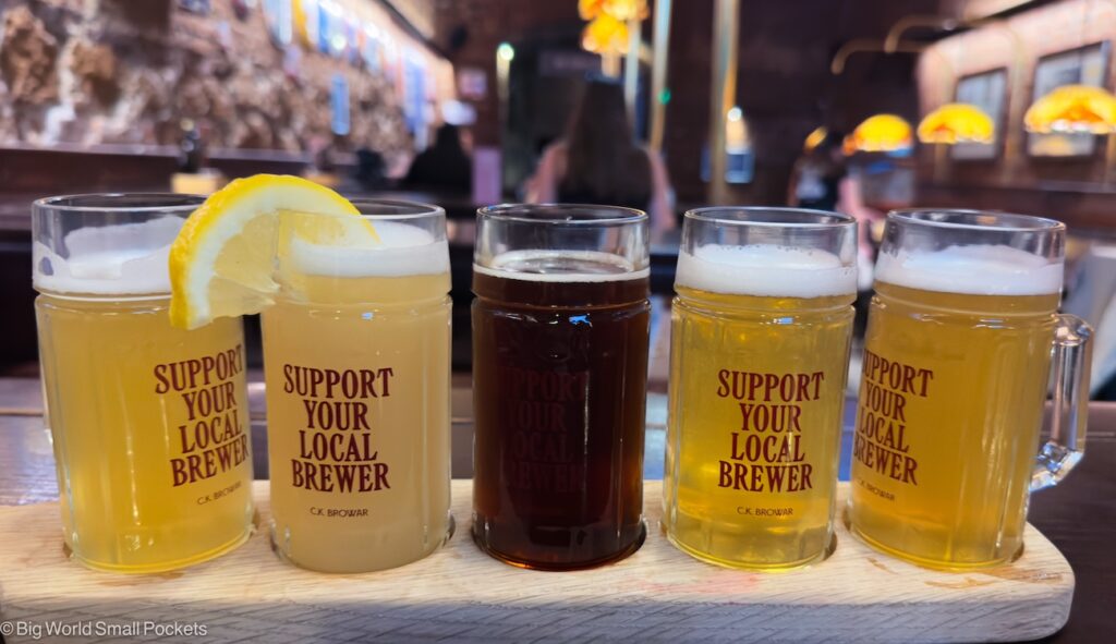 Krakow, Poland, Beer at CK Browar