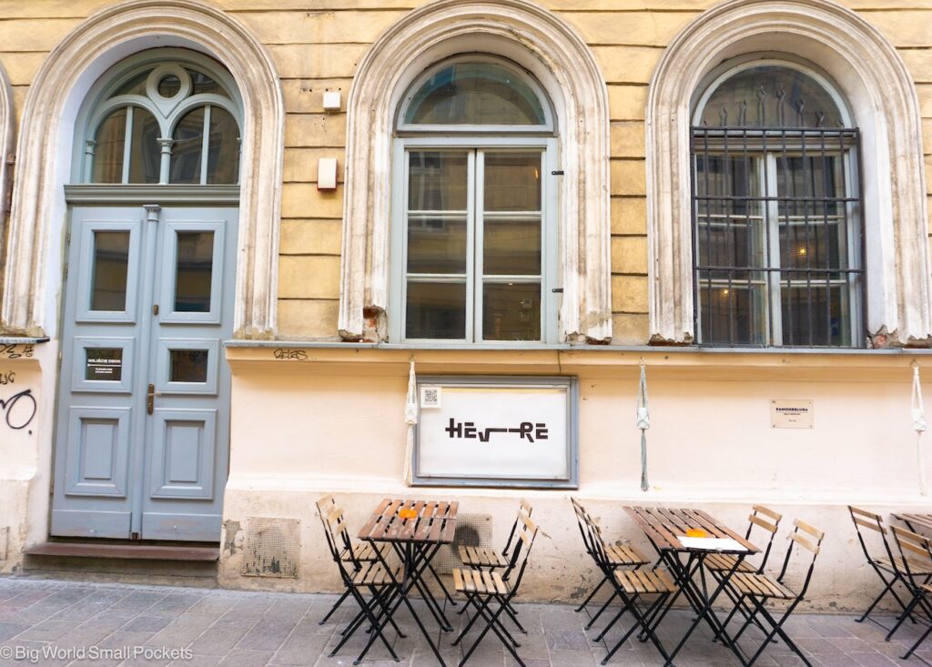 Krakow, Poland, Cafe Herve