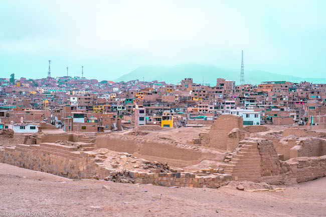Peru, Desert, Town