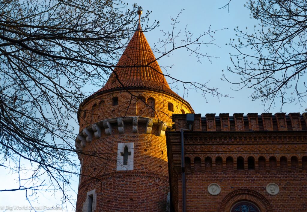 Poland, Krakow, Old Town Gate