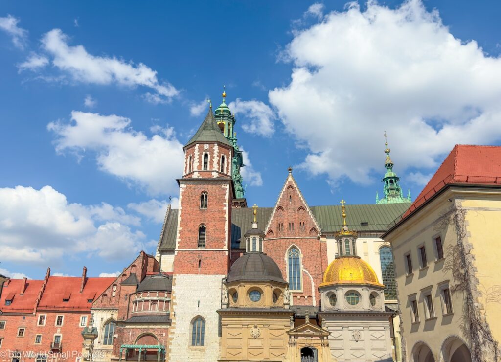 Poland, Krakow, Wawel Castle Exterior