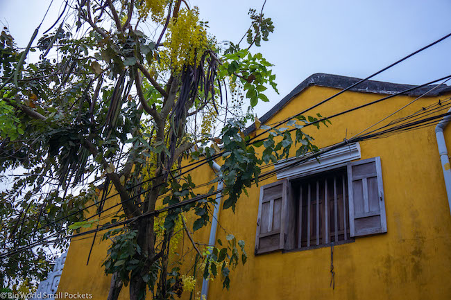Vietnam, Hoi An, Yellow Building