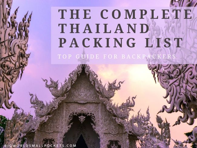 Complete Thailand Packing List