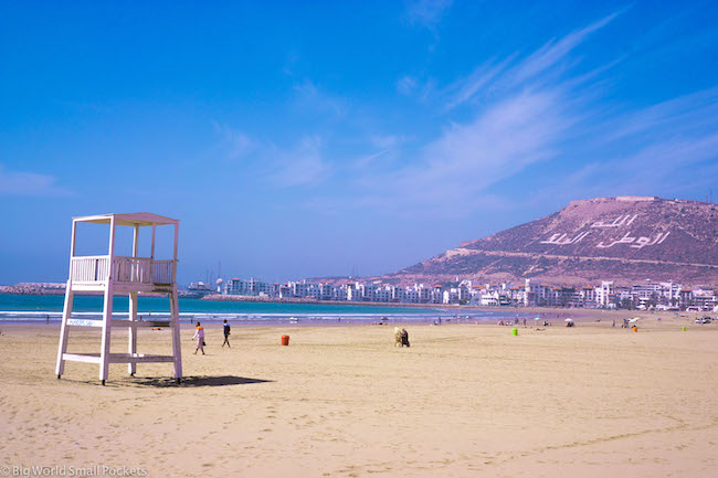Morocco, Agadir, Beach