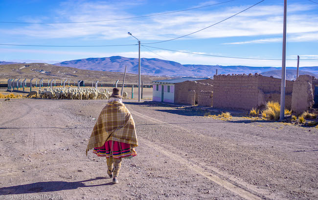 Peru, Travel Costs, Lady