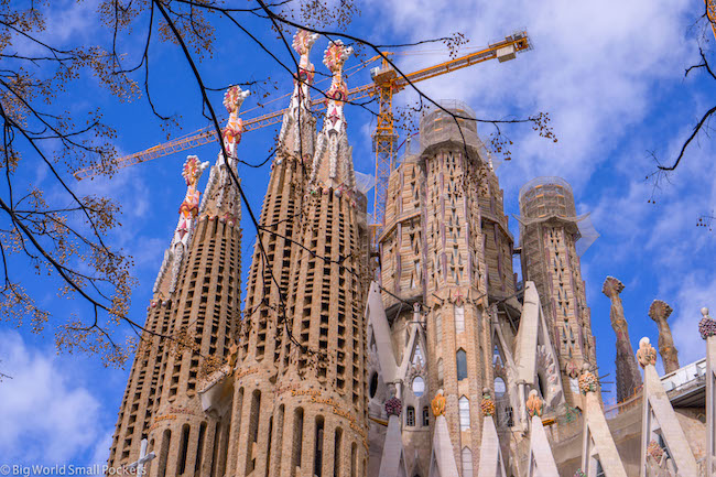 Spain, Barcelona, Sagrada Familia