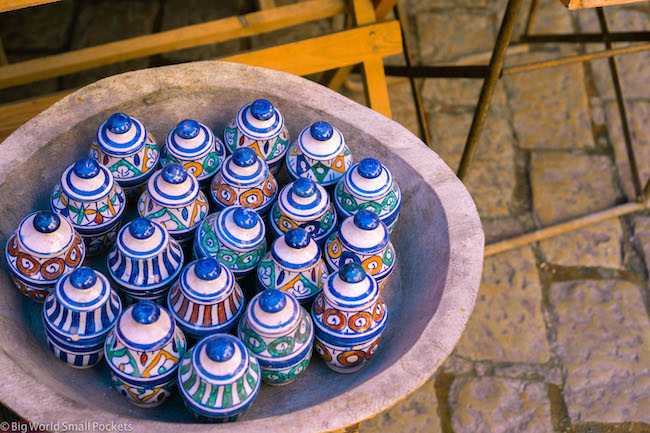 Morocco, Souk, Pottery