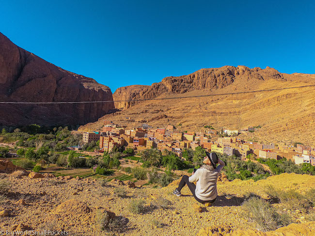 Morocco, Todra Gorge, Me and Ait Baha