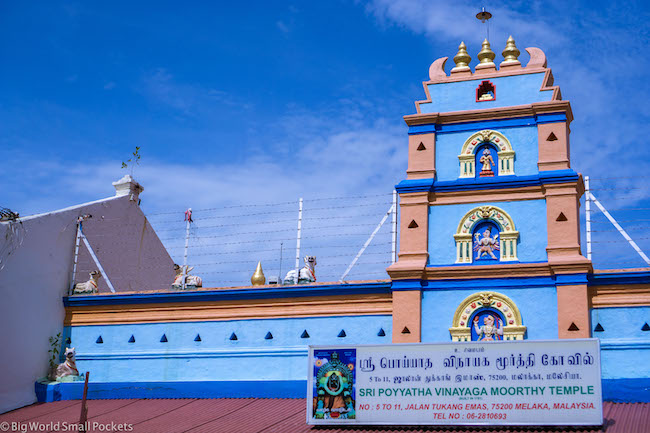 Malaysia, Temple, Blue,