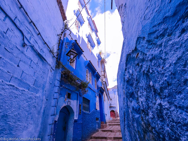 Morocco, Chefchaouen, Streets