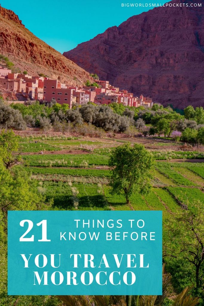 21 Things You Need to Know Before You Travel to Morocco