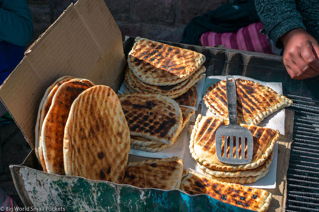 Argentina, Street Food, Tortilla Rellenos