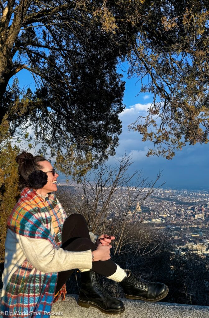 Georgia, Tbilisi, Me Sunset Mtatsminda Park