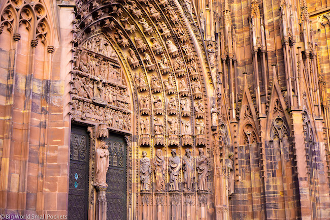 Strasbourg, Cathedral, Door